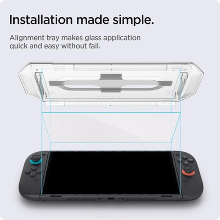 Spigen Glas.TR EZ Fit 2-Pack - Tvrzené sklo pro Nintendo Switch 2 (2 kusy)
