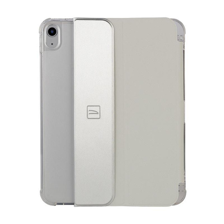 Tucano Satin Case - tok iPad 11" (2025) / iPad 10.9" (2022) mágneses és állványos tok Apple Pencil tartóval (ezüst)