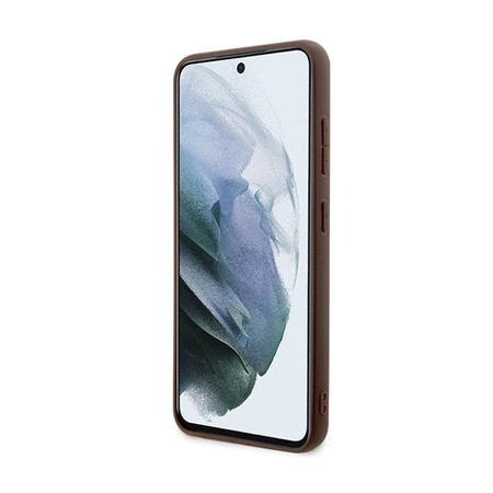 Guess 4G Big Metal Logo - Samsung Galaxy S23 FE Gehäuse (braun)