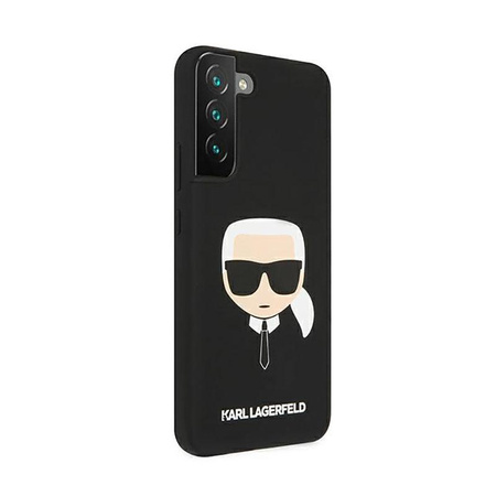 Karl Lagerfeld Silicone Ikonik Karl`s Head - Etui Samsung Galaxy S22+ (czarny)
