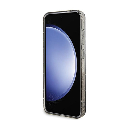 Karl Lagerfeld IML Glitter Karl & Choupette - Samsung Galaxy S24+ Etui (schwarz)