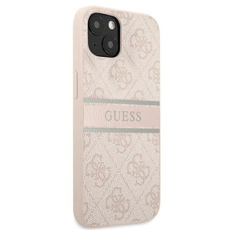 Guess 4G Printed Stripe - Etui iPhone 13 (różowy)