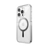 Speck Gemshell Grip + MagSafe - Coque pour iPhone 15 Pro (Transparent / Finition Chrome)