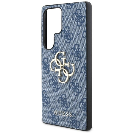Guess Big 4G Classic Logo - Coque pour Samsung Galaxy S25 Ultra (bleu)