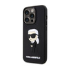 Karl Lagerfeld 3D Rubber NFT Ikonik - iPhone 14 Pro Max Case (Black)