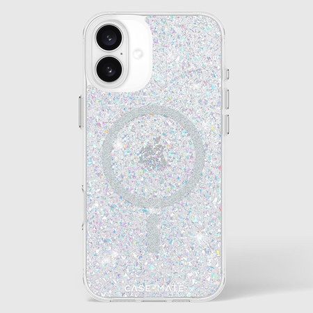 Case-Mate Twinkle MagSafe - Étui pour iPhone 16 Plus (Disco)