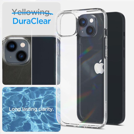Spigen Crystal Pack - Coque + 2 x vitre pour iPhone 14 (Transparent)