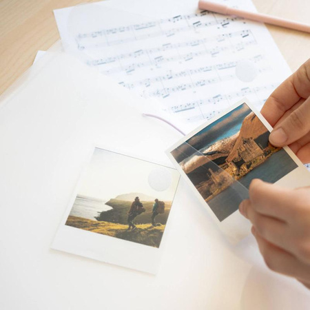 Pusheen - A4 binder with elastic band + 30 clear pockets