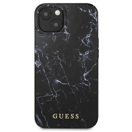 Guess Marble - iPhone 13 Tasche (schwarz)