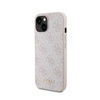 Guess 4G Metal Gold Logo - iPhone 15 Case (pink)