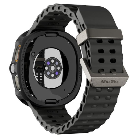 OBUDOWA SPIGEN DO SAMSUNG GALAXY WATCH 8 40 mm, Czarne Etui, Nakładka