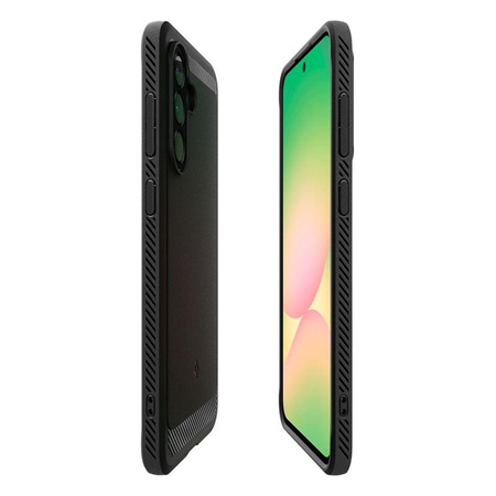 Spigen Rugged Armor - Etui pour Samsung Galaxy A56 5G (Noir mat)