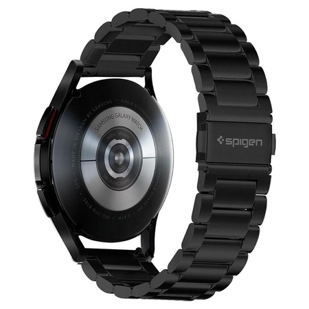 Spigen Modern Fit Band - Bracelet for Samsung Galaxy Watch 4 / 5 / 5 Pro (40 / 42 / 44 / 45 / 46 mm) (Black)