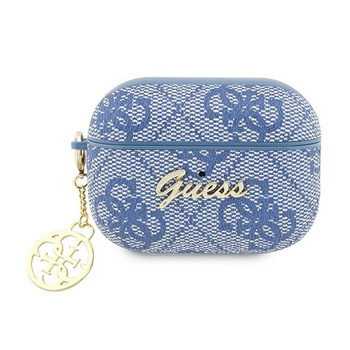 Guess 4G Charm Collection - Étui AirPods Pro 2 (bleu)