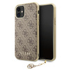 Guess 4G Charms Collection - iPhone 11 tok (barna)