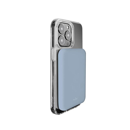 PURO Slim PowerMag Power Bank – Power Bank indukcyjny 4000 mAh MagSafe (Powder Blue)