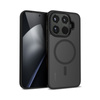 Crong Hybrid Matte Magnetic - Xiaomi 15T Pro MagSafe Case (Black)