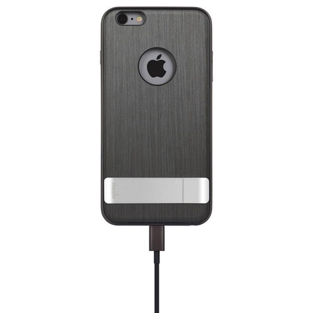 Moshi iGlaze Chameleon - Coque rigide avec support iPhone 6s Plus / iPhone 6 Plus (Noir Acier)