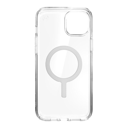 Speck Presidio Perfect-Clea + MagSafe - iPhone 15 Plus / iPhone 14 Plus Case (Clear)