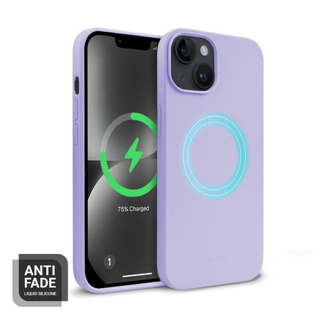 Crong Color Cover Magnetic - iPhone 14 Plus MagSafe Case (purple)