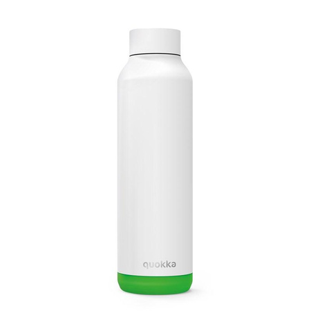 Quokka Solid - Rozsdamentes acél termikus palack 630 ml (Lime Vibe)