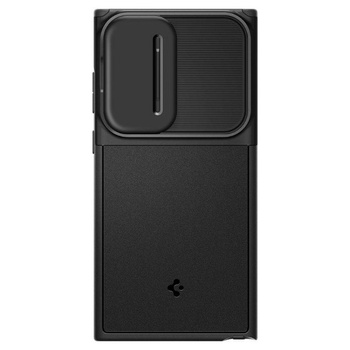 Spigen Optik Armor - Hülle für Samsung Galaxy S23 Ultra (Schwarz)