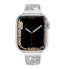 Case-Mate Brilliance - Bracelet en acier inoxydable pour Apple Watch 38/40/41 mm (Argent)