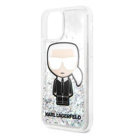 Karl Lagerfeld Glitter Iridescent Iconic - Etui iPhone 11 Pro Max