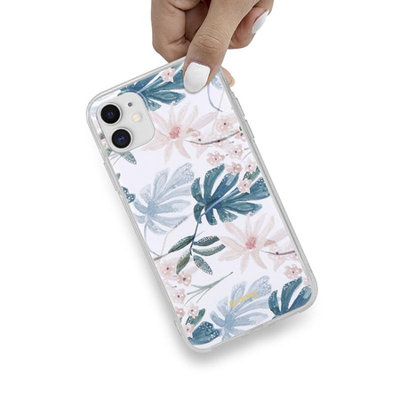 Crong Flower Case - pouzdro pro iPhone 11 (vzor 01)