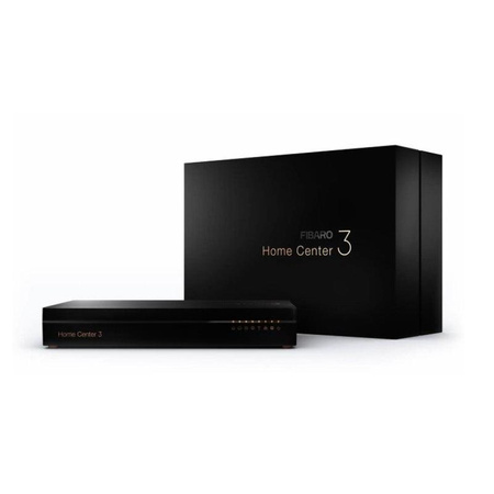 FIBARO Home Center 3 - Unité de contrôle pour le système FIBARO Z-Wave (Noir)