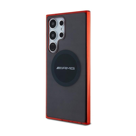 AMG Transparent Bicolor MagSafe - Samsung Galaxy S24 Ultra Gehäuse (Schwarz)