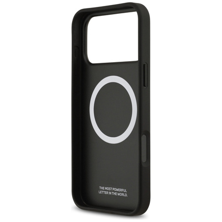 BMW M Kevlar Lines & Logo MagSafe - Custodia per iPhone 17 Pro Max (Nero)