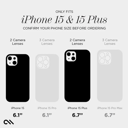 Case-Mate alumínium gyűrűs lencsevédő - Védőüveg iPhone 15 / iPhone 15 Plus kamera lencséjéhez (Twinkle)