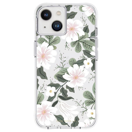 Rifle Paper Clear - pouzdro pro iPhone 14 (Willow)