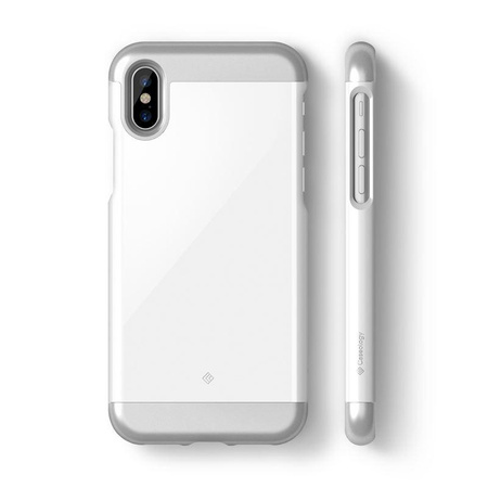 Case Case Savoy de Caseology - Coque pour iPhone Xs / X (Blanc)