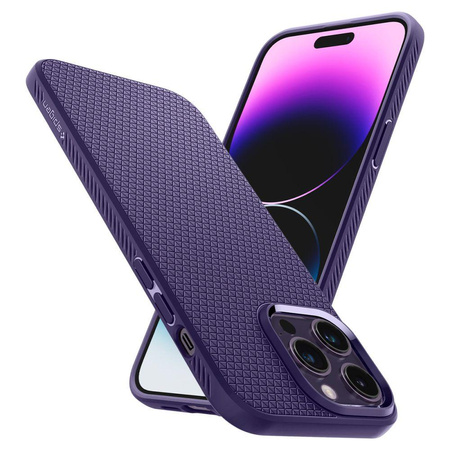 Spigen Liquid Air - Coque pour iPhone 14 Pro (Violet)