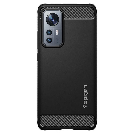 Spigen Rugged Armor - Case for Xiaomi 12 / 12 X (Black)