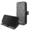 Guess Booktype 4G Charms Collection - Etui iPhone 11 z kieszeniami na karty (czarny)