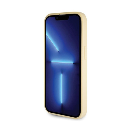 Guess Glitter Script Big 4G - iPhone 14 Pro tok (arany)