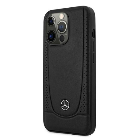 Mercedes Leather Urban Line - Etui iPhone 13 Pro Max (czarny)