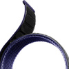 PURO Nylon - Pánt Apple Watch 42/44/45 mm-es órához (Navy/Fekete)