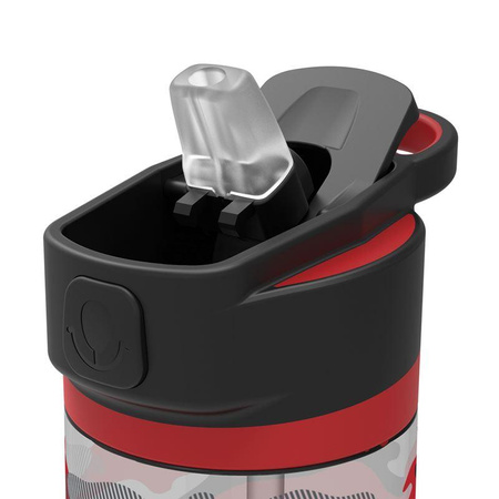 Quokka Quick Sip - Wasserflasche mit Schnellöffnungssystem 830 ml (Camo)