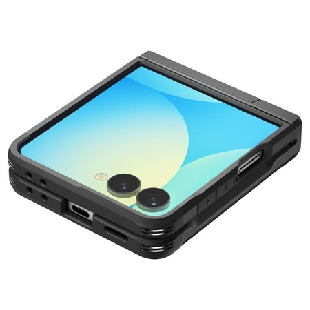 Spigen Tough Armor Pro MagSafe - Etui pour Samsung Galaxy Z Flip 7 (Noir)