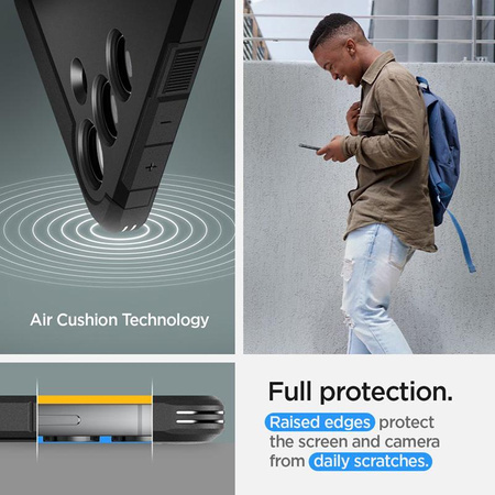 Spigen Tough Armor - tok Samsung Galaxy S24+ (fekete)