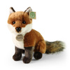 Rappa - Plyšový realistický maskot Liška sedící 27 cm Ekologicky šetrný