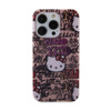 Hello Kitty IML címkék Graffiti - iPhone 13 Pro tok (rózsaszín)