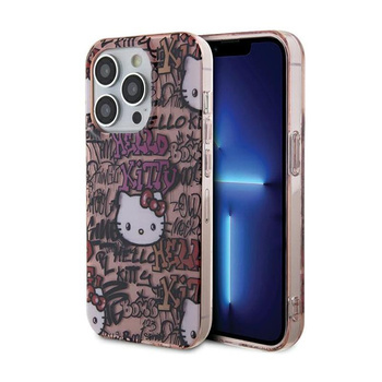 Hello Kitty IML Tags Graffiti - Coque iPhone 13 Pro (rose)