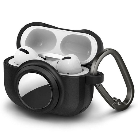 Spigen Tag Armor Duo - Tasche für Apple Airpods Pro 1 / 2 / AirTag (Schwarz)