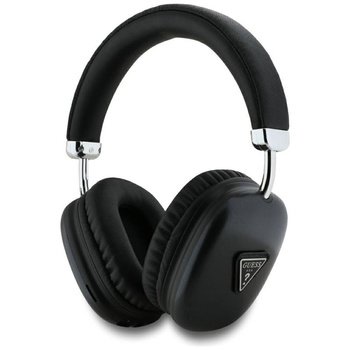 Guess Metallic Triangle Logo - Bluetooth V5.3 Wireless In-Ear Headphones (Black)