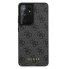 Guess 4G fém logó - Samsung Galaxy S21 Ultra tok (szürke)